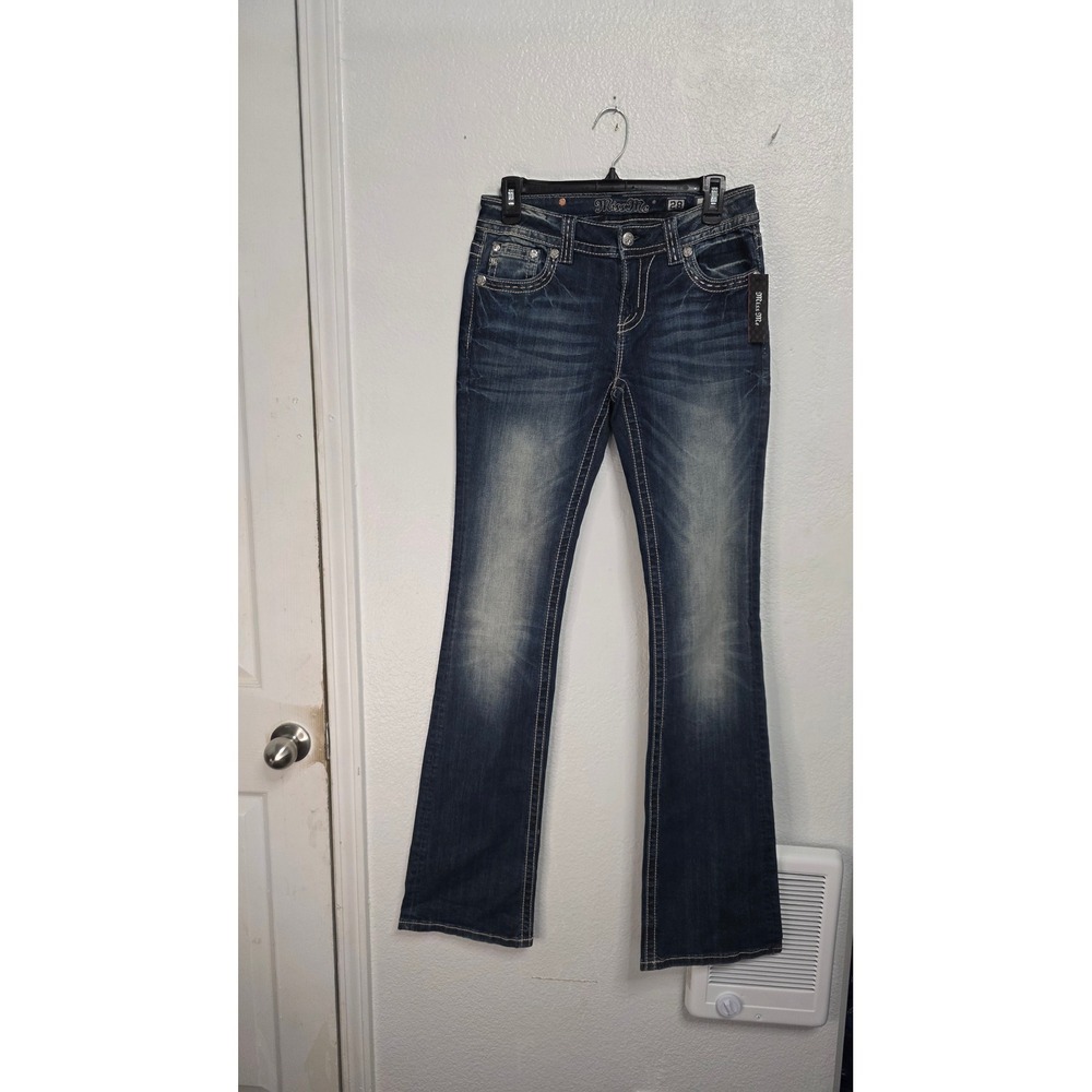 Miss Me Bootcut Jeans Womens 28 Blue NWT